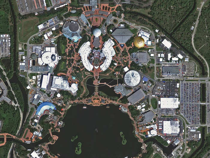 But before this park concept, Disney had plans to turn the area into a utopian city known as "Experimental Prototype Community of Tomorrow," or Epcot for short.