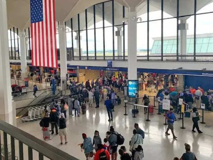 Other parts of the airport that still have not been redesigned are the ticketing and baggage hall, which will be done in a future phase of the project.