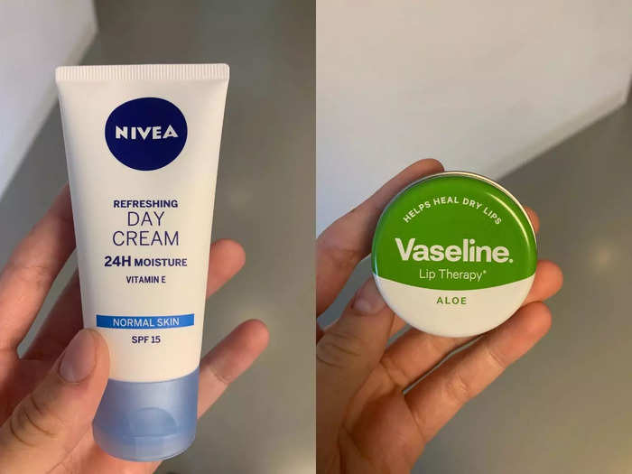 I always like to bring a bit of sunscreen and lip balm – even though it