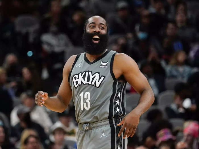 James Harden eats pasta and grilled chicken before games for energy and protein