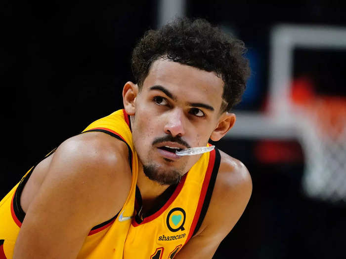Trae Young drank five protein shakes a day to get a calorie surplus and build muscle onto his smaller frame
