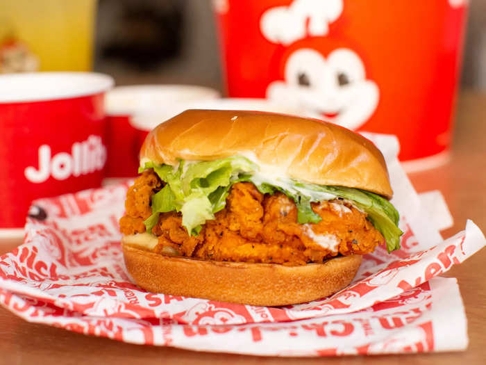 The bone-in fried chicken was great, but the chicken sandwich was even more satisfying.