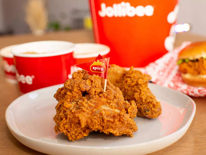 Jollibee currently operates one location in Manhattan just a short walk from tourist hotspots like Times Square.
