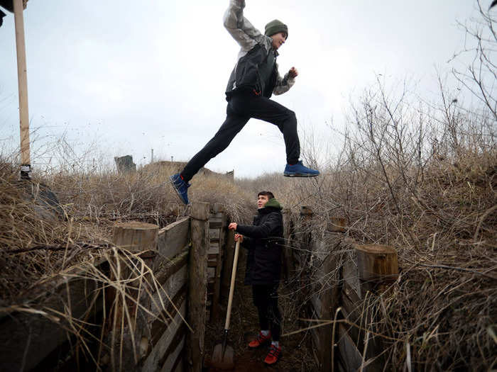 Teens have also taken part in defending Ukraine.