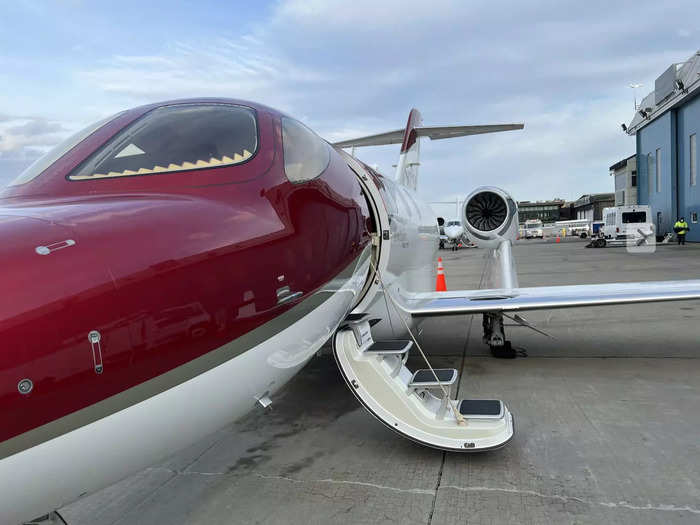 The appropriately named HondaJet is a small, light aircraft that first debuted in 2014 and is run by the Honda Aircraft Company, the carmaker