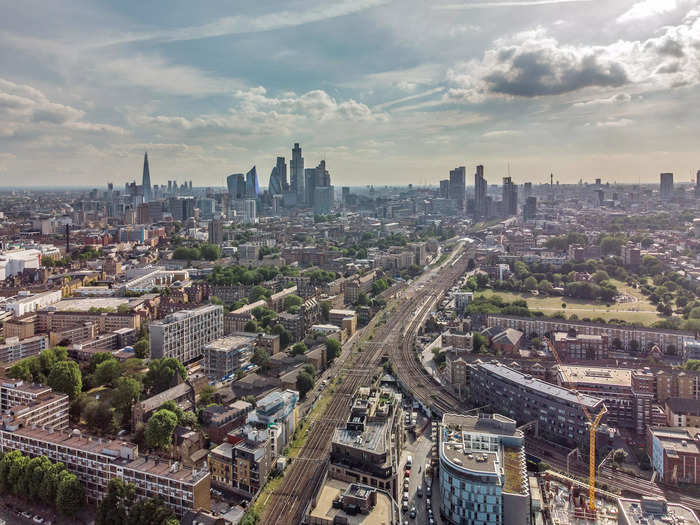 London feels like a bunch of small towns put together, rather than one big city.