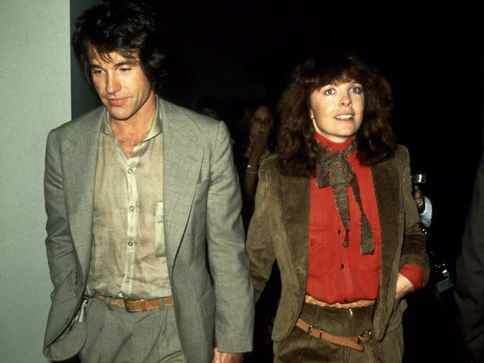 In 1981, Warren Beatty directed his then-girlfriend Diane Keaton in "Reds."