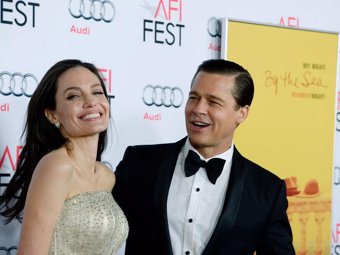 Angelina Jolie directed Brad Pitt in 2015