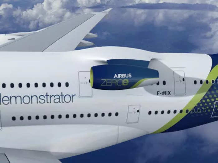 "The liquid hydrogen distribution system will feed into a conditioning system in which the liquid hydrogen will transform into its gaseous form before it is introduced into the engine where it is combusted for propulsion," Airbus explained.