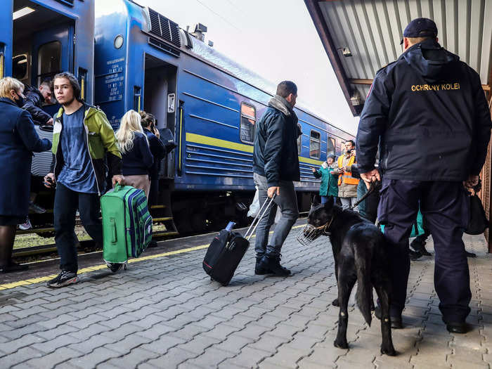 Government officials believe another one million Ukrainians could arrive in Poland in the coming weeks.