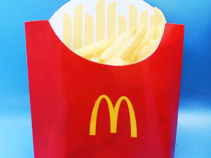 The fries from McDonald