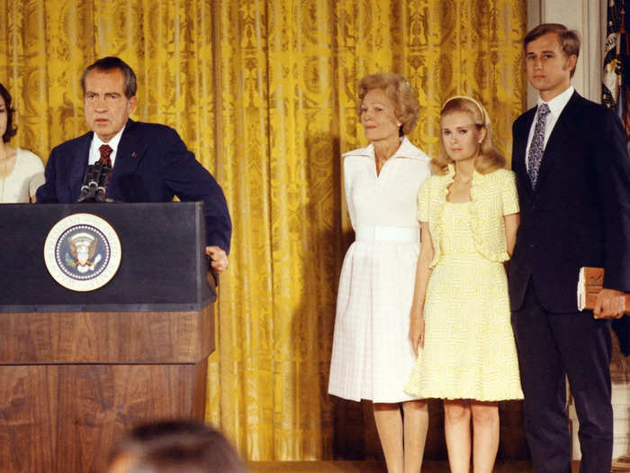 Following President Nixon