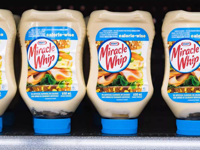 I had no idea what Miracle Whip was.