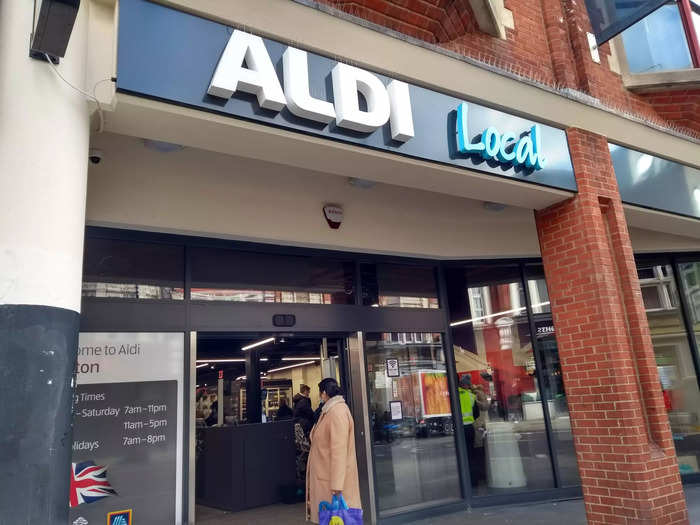 As of mid-December, Aldi had nearly 750 stores across the UK. I
