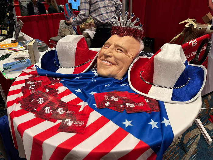 Mocking Biden is a routine pastime at CPAC.