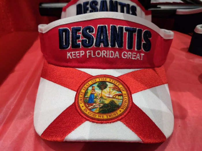 Florida Gov. Ron DeSantis also got some love here on his home turf.