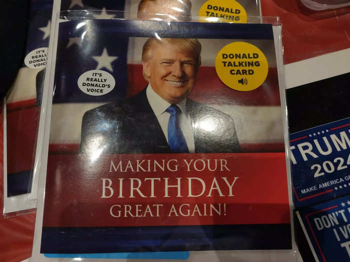 Miss hearing from Trump on a daily basis? Talking birthday cards featuring his voice attempt to fill that void.