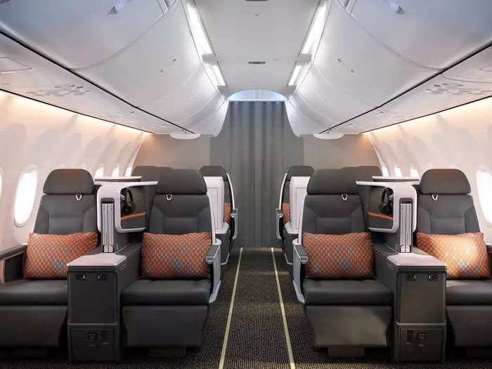 …while the MAX 8 can carry up to 178 seats in a two-class configuration. The maximum number of seats the plane can carry is 210.