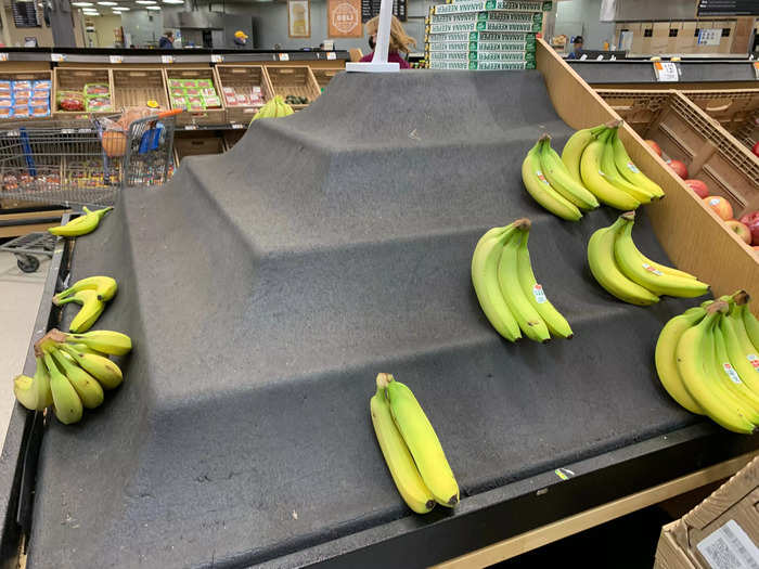 Walmart bananas were slightly pricier at $0.51 per pound.