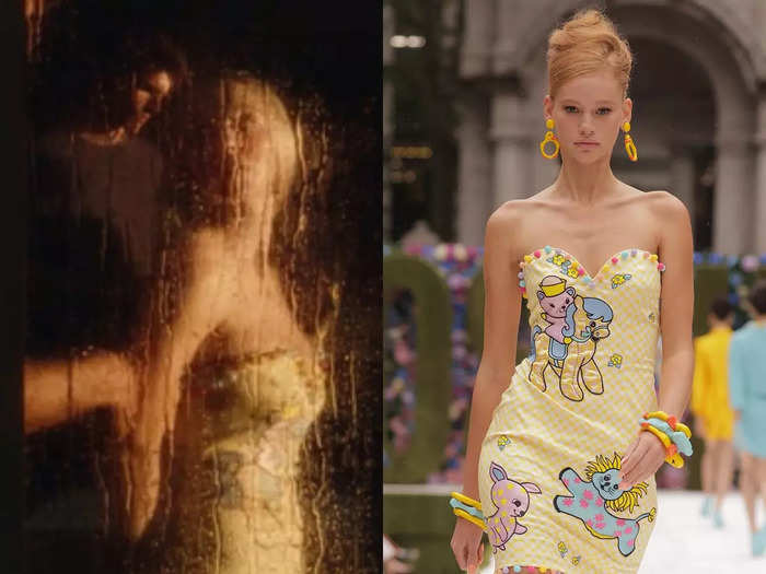 The Moschino dress that Cassie wears in Nate