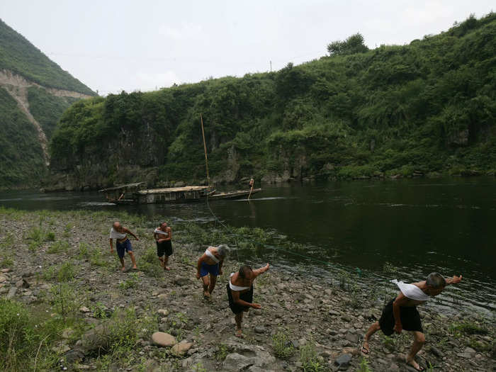 Historically, most people in Chongqing lived in rural areas.