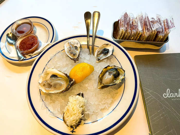 I devoured a tray of oysters and left feeling a little like an influencer, too.