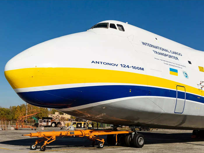 The An-225 Mriya was developed from the smaller An-124 Ruslan, a four-engine cargo plane featuring a similar design.