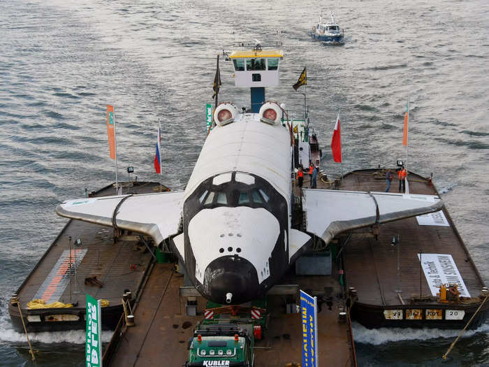 The Buran program was aimed at matching the US