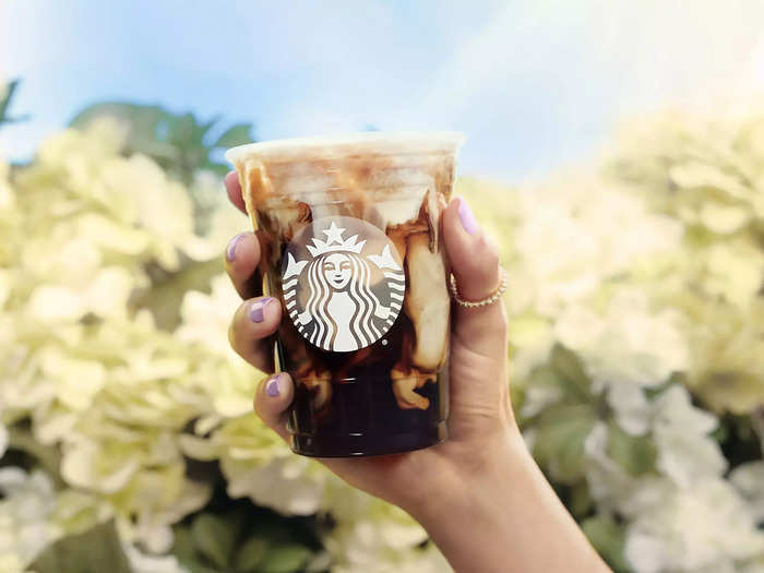 A Starbucks spokesperson told me that the chain wanted to create a new drink that felt like the "light at the end of the tunnel after winter."