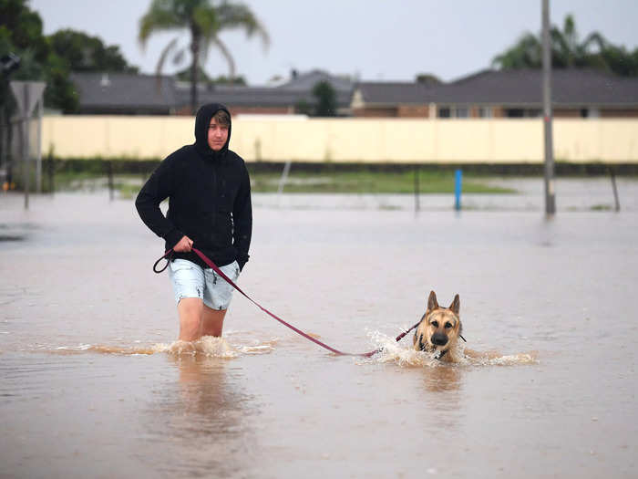 Continued heavy rainfall and storms are forecasted to hit eastern Australia on Thursday.