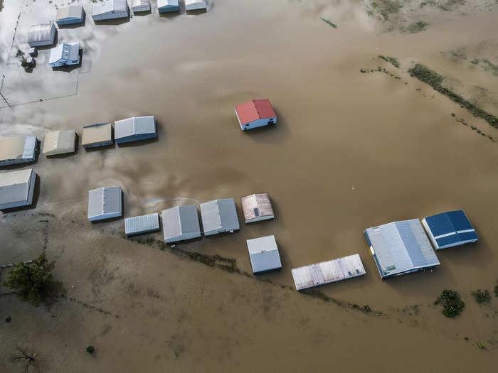 After days of torrential rain, Australia