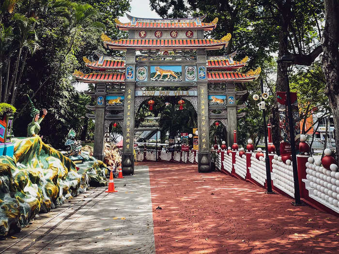 This is Haw Par Villa, Singapore