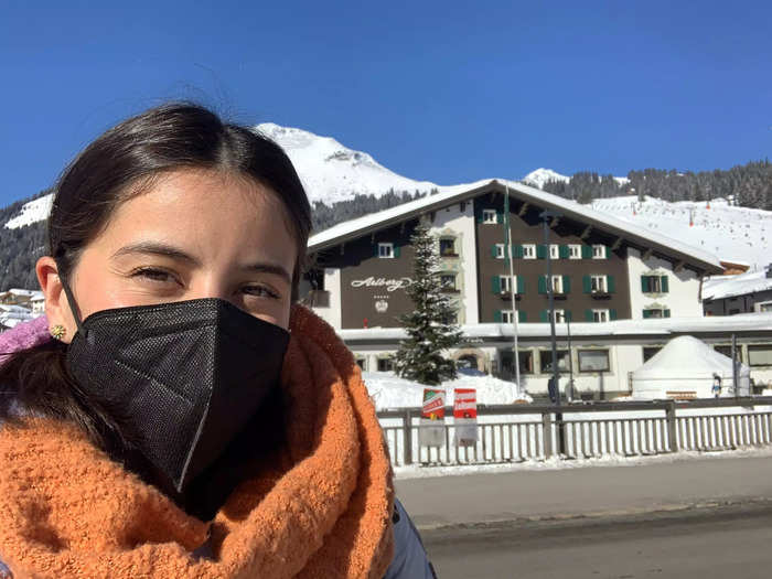 As my bus pulled away, I immediately spotted Hotel Arlberg, where Diana stayed five times when she was here in the 1990s.