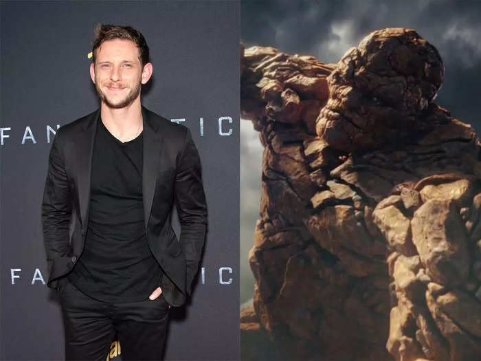 Jamie Bell played The Thing in 2015.