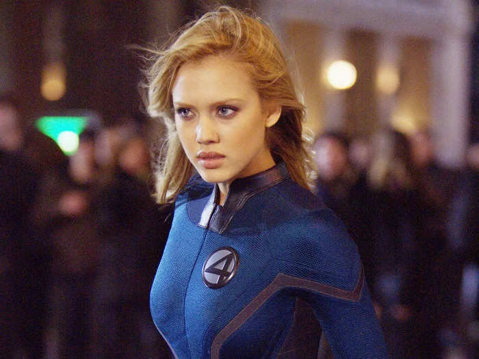 Jessica Alba played Susan Storm, aka Invisible Woman, in the 2005 film and 2007 sequel.