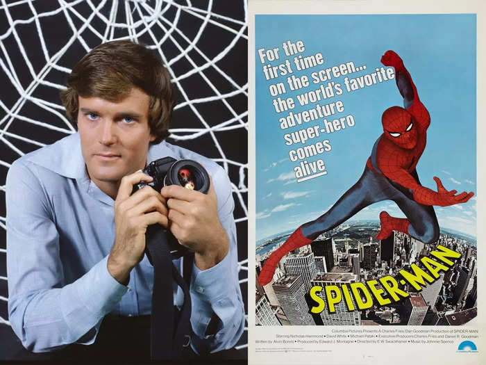 Nicholas Hammond played Peter Parker on the CBS show "The Amazing Spider-Man" from 1977 to 1979.