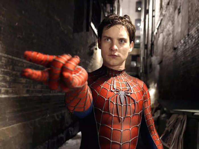Tobey Maguire played Peter Parker in the 