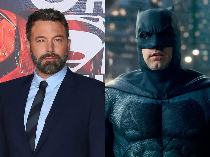 Most recently, Ben Affleck played Batman in "Batman v Superman" (2016) and "Justice League" (2017).