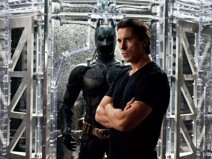 Christian Bale played Batman in the "Dark Knight" trilogy.