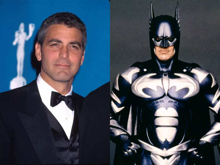 George Clooney became Batman for the 1997 film "Batman & Robin."