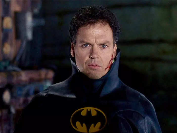Michael Keaton played Bruce Wayne in Tim Burton