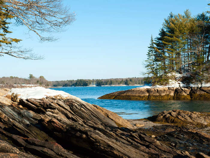 Freeport, Maine, has plenty of shops and hiking opportunities.