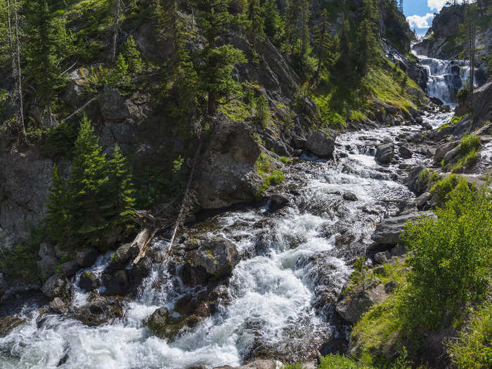 Yellowstone, Wyoming, is home to the incredible Yellowstone National Park.