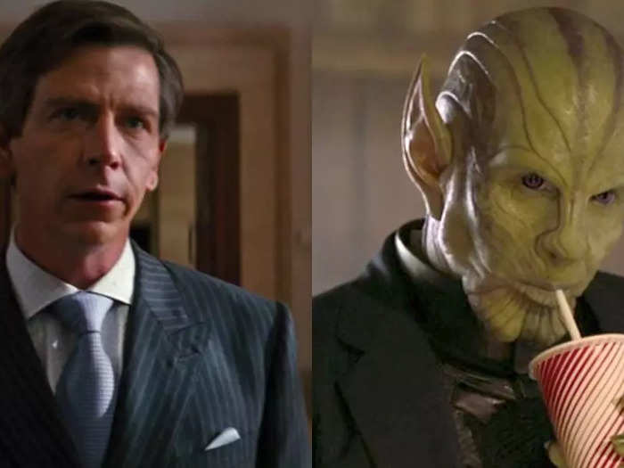 Before his time in the MCU, Ben Mendelsohn played Doggett in "The Dark Knight Rises."
