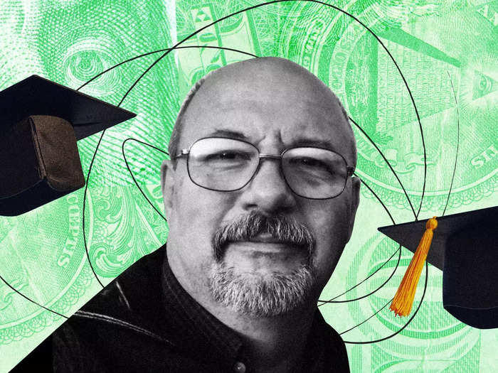 Meet a 57-year-old dad with $104,000 in student debt for his son: 