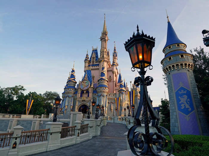 Disney World uses forced perspective to make Cinderella