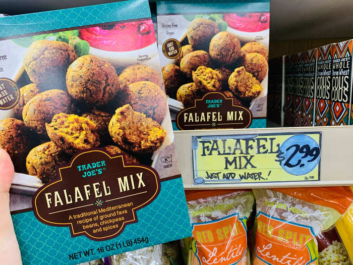 This is one of the best instant falafel mixes I