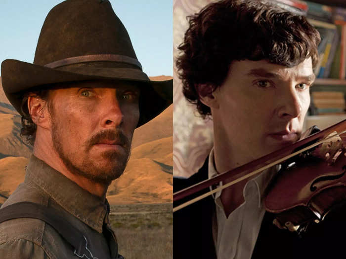 Cumberbatch also compared his banjo-playing in the film to playing the violin on "Sherlock."