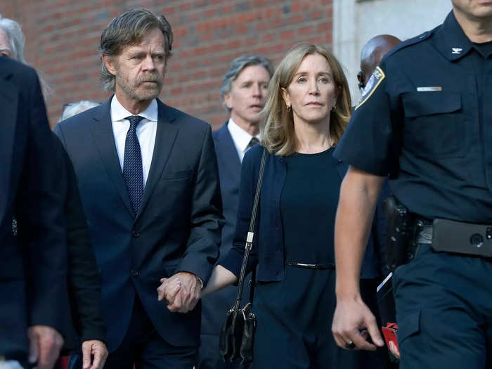 April 8, 2019: Huffman pleaded guilty in the college admissions scandal.