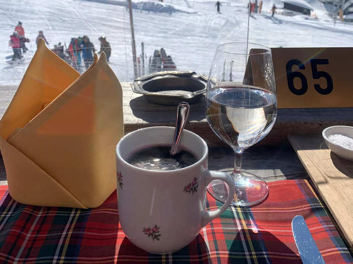 One of my favorite drinks to have while skiing in Austria is mulled wine, known locally as "gluhwein."